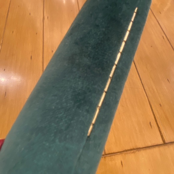 Gucci Eye Glasses Sun Glasses Case Green Velvet New with Cloth - Picture 4 of 11